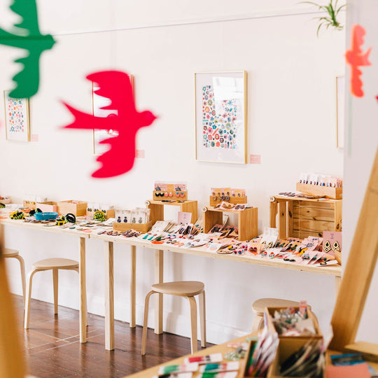 Pop Up Shop at Small Works Gallery